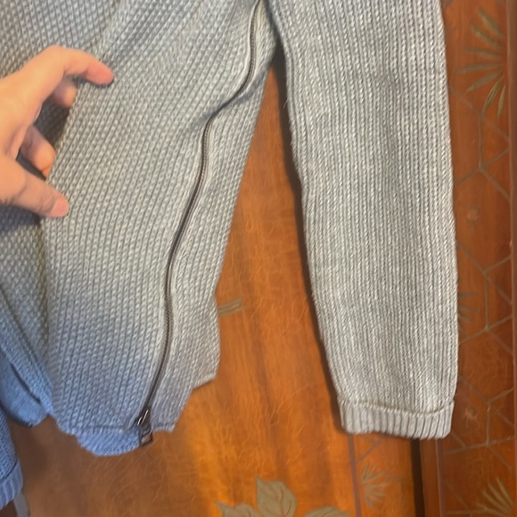 Wrap London sweater light blue size 8 cotton - Picture 3 of 6